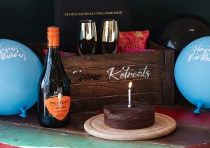 Coorie Retreats birthday package box